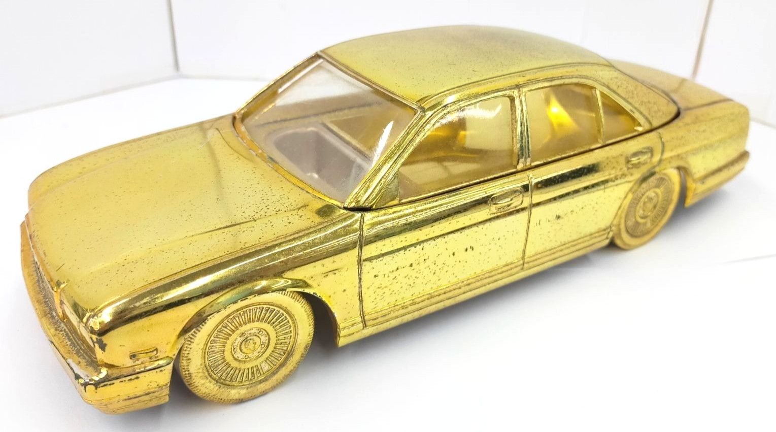 Vintage Nissan CIMA Metal Cigarette Case W24.5×H6.5cm Japan Novelty Not for Sale
