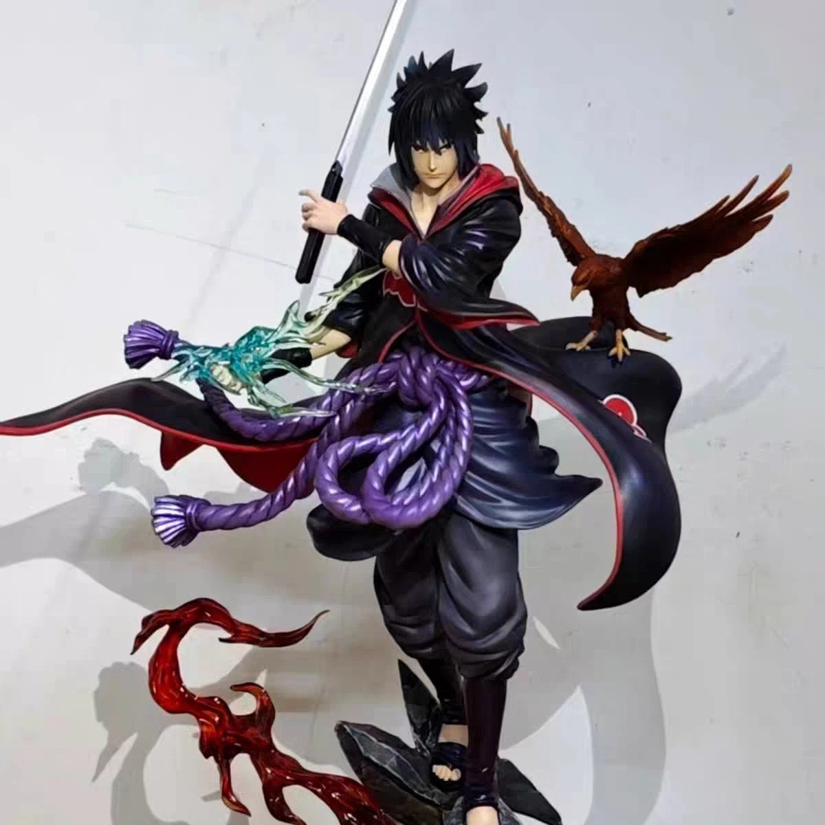 Naruto Uchiha Sasuke 24CM PVC Action Figure Anime Statue Desk Collectible Toy Naruto Uchiha Sasuke 24CM PVC Action Figure Anime Statue Desk Collectible Toy