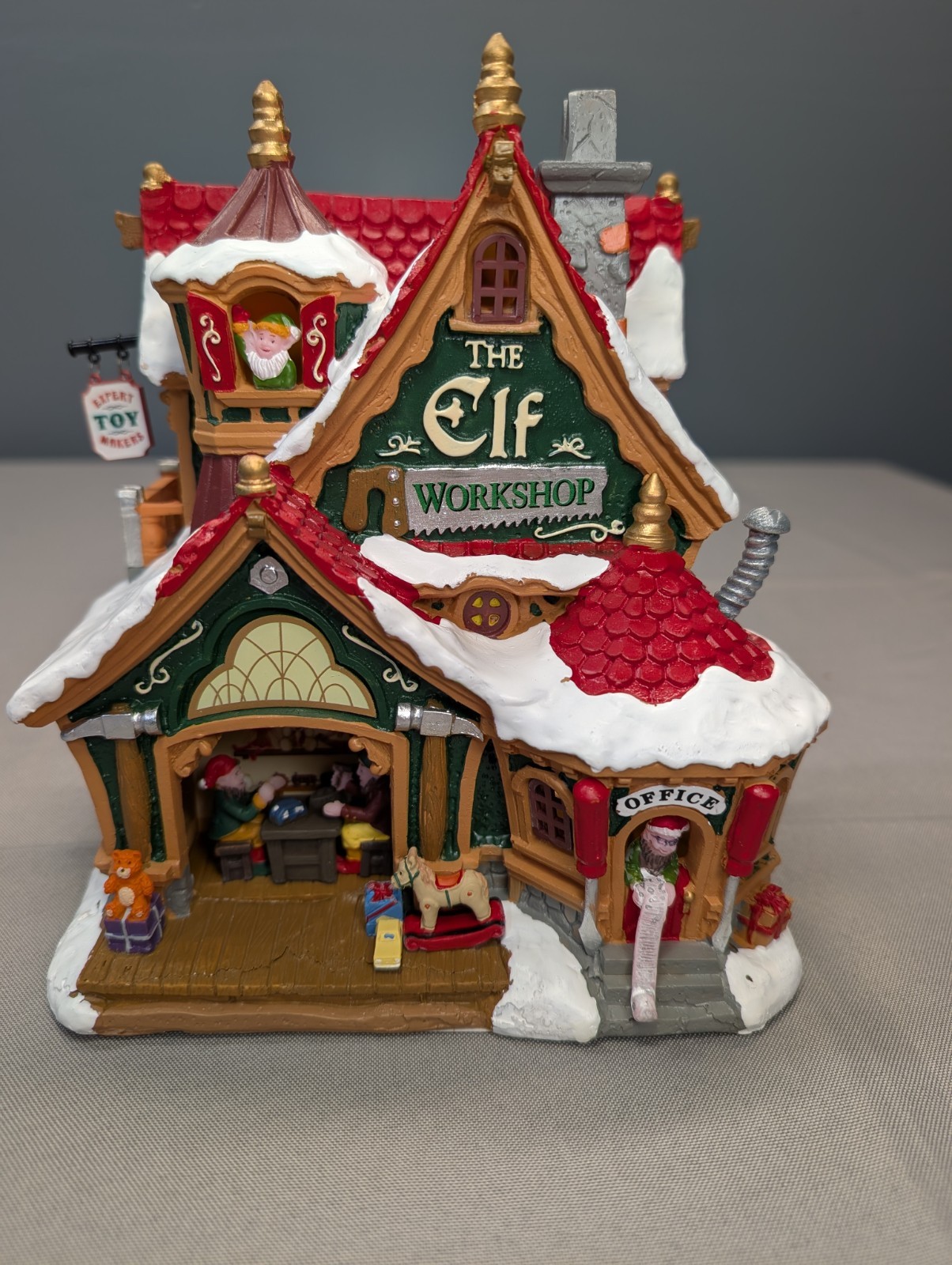 Lemax The Elf Workshop Lighted Building #75291 Lemax The Elf Workshop Lighted Building #75291