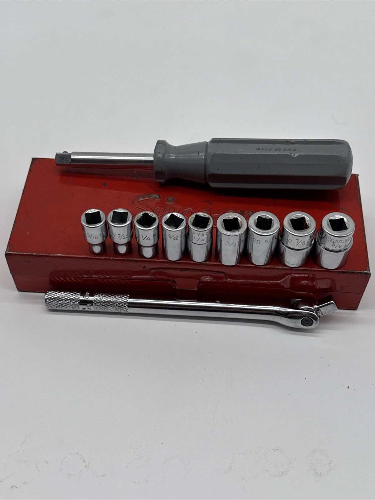 Vintage 1963 Snap On Tools KRA222A  1/4