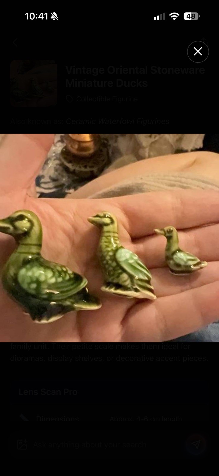 Vintage Frisco Goldentgate Co Green 3 Pc Duck set New Old Stock