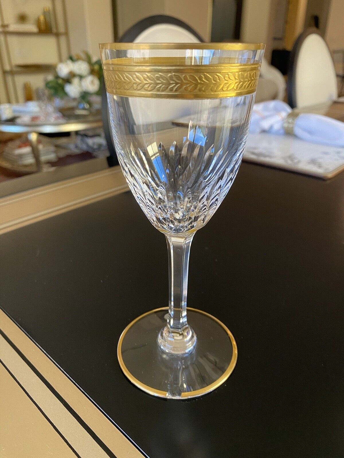 Saint Louis Trevi White Wine Glass