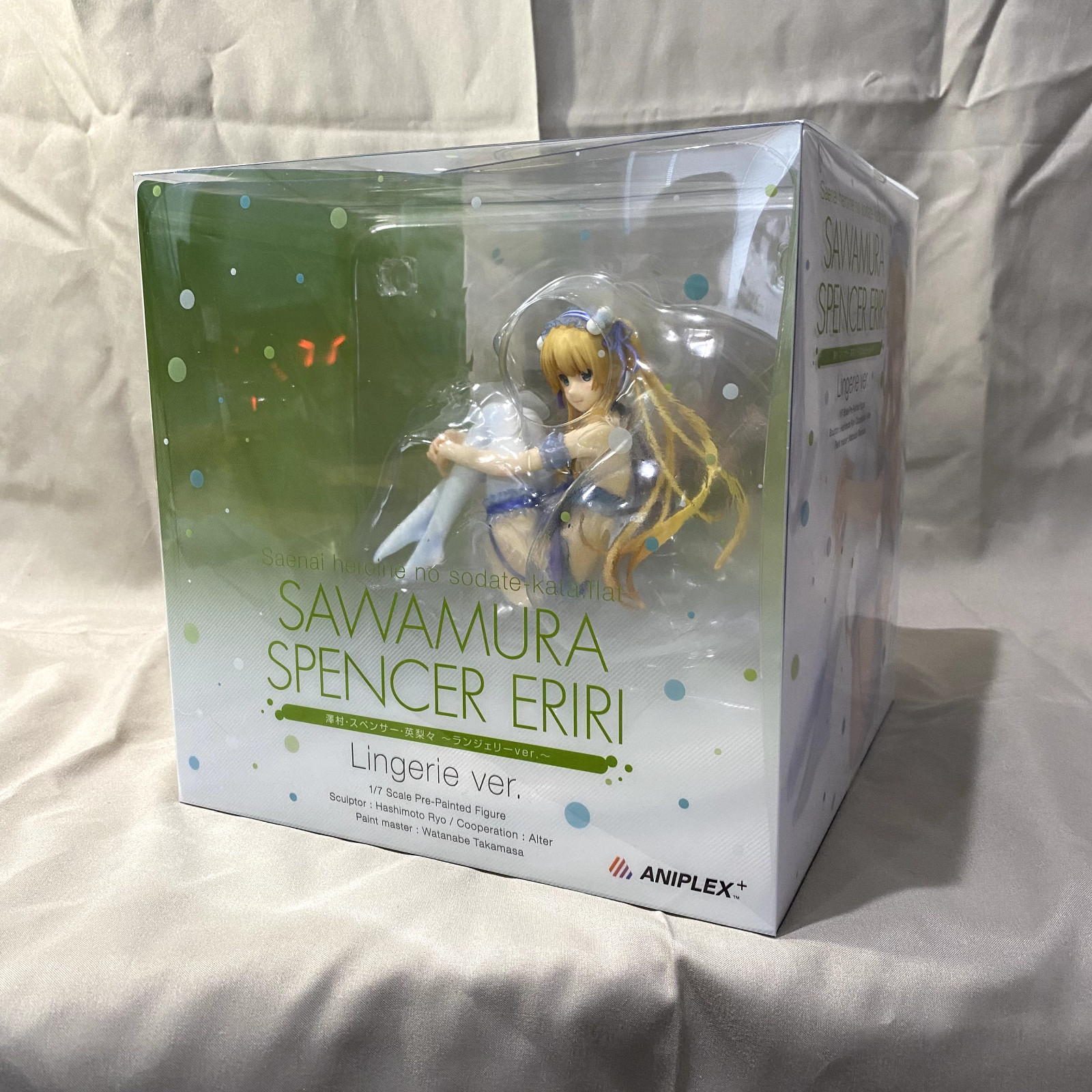 Saekano Eriri Spencer Sawamura Lingerie Ver. 1/7 Scale Japanese ANIPLEX Figure
