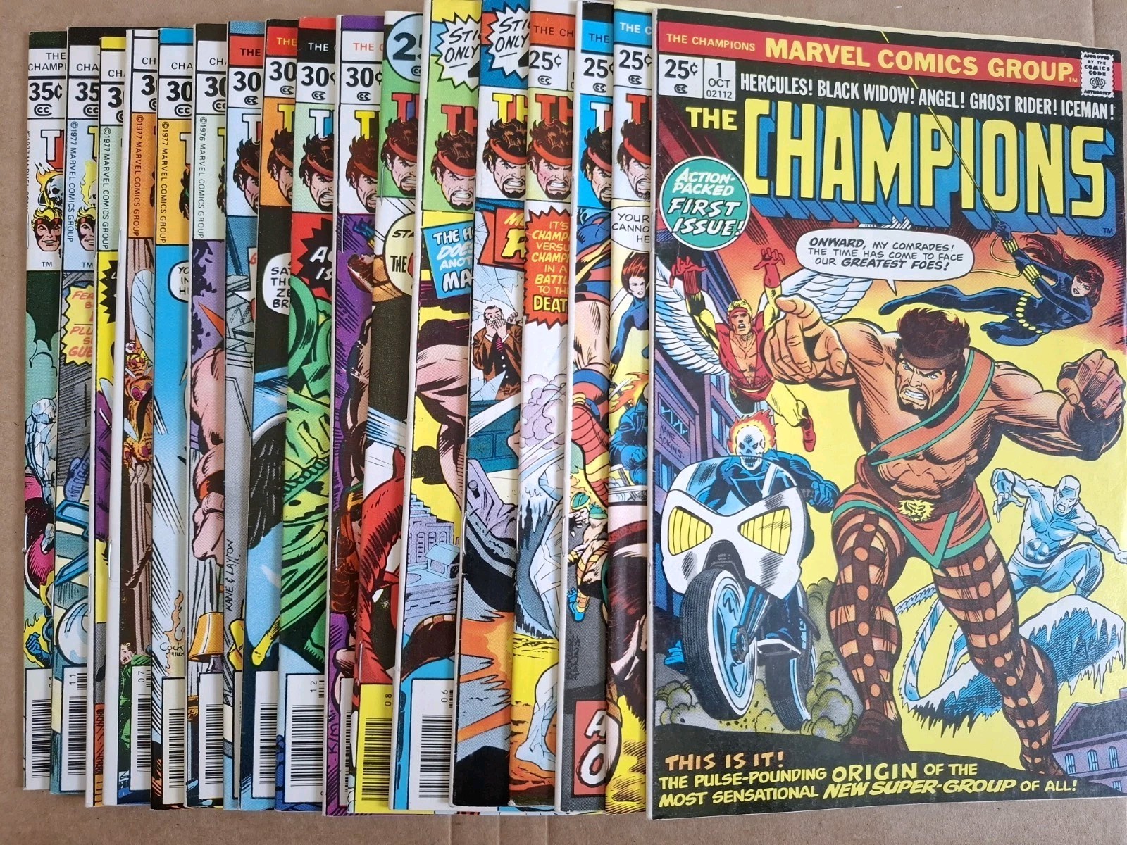 The Champions #1-17 Complete Beautiful VF To VF/NM Set Ghost Rider Full Series