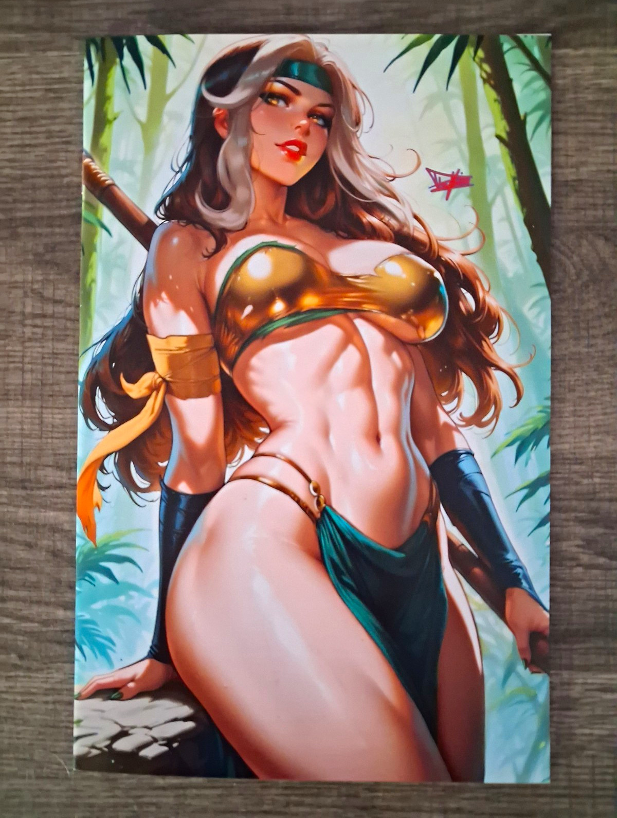 Artist Alley Comics Multiverse Saga #1 Rogue Cosplay Nice By Dhaxina X-MEN