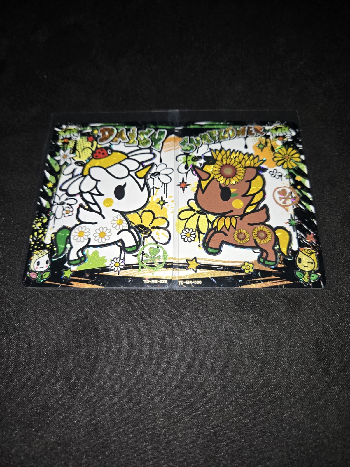 Lot Of 2 Kayou Tokidoki Pair Daisy & Sunflower (Miracle Rare) TD-MR-029/030