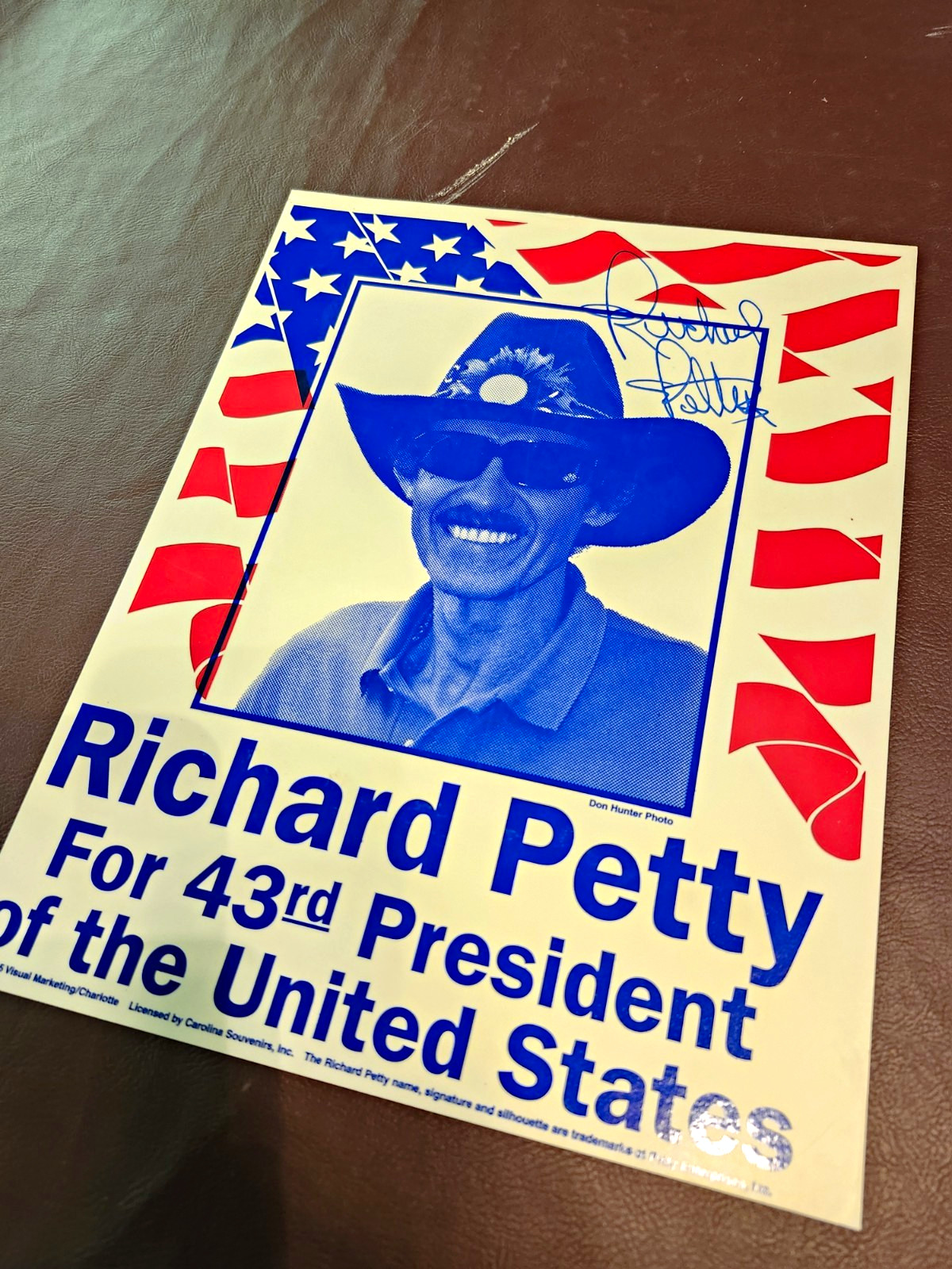 RICHARD PETTY Vintage *signed* Original 1988 