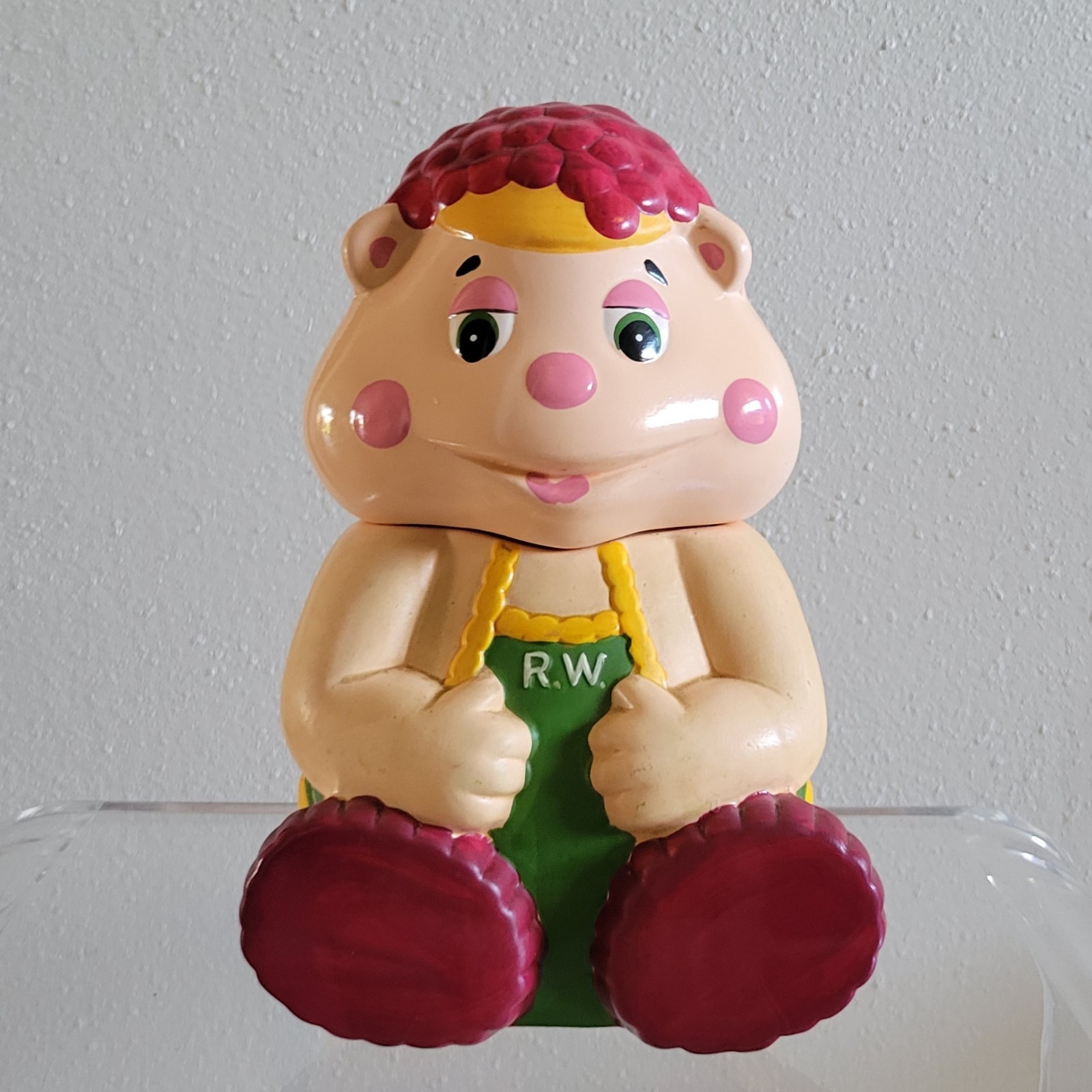 Vintage 1980s RW Frookie Ceramic Cookie Jar 10.5