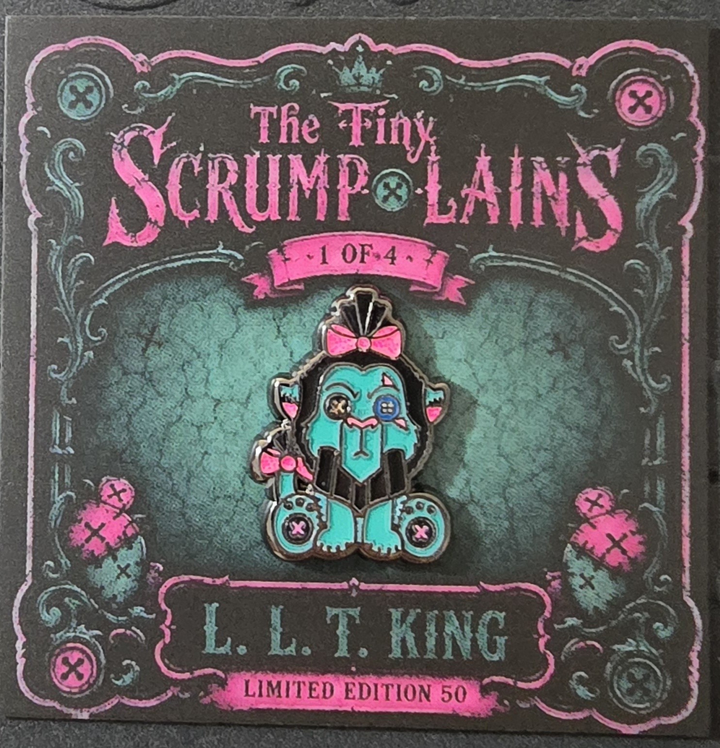 The Tiny Scrump-lains L. L. T. King Scrump/Scar Disney Fantasy Pin