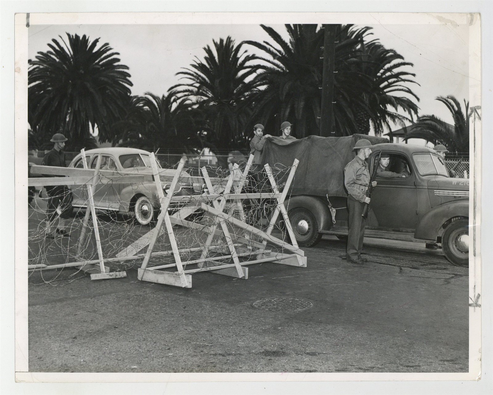 Japanese Internment 1941 Fort Macarthur Terminal Island, Civil Rights J15621