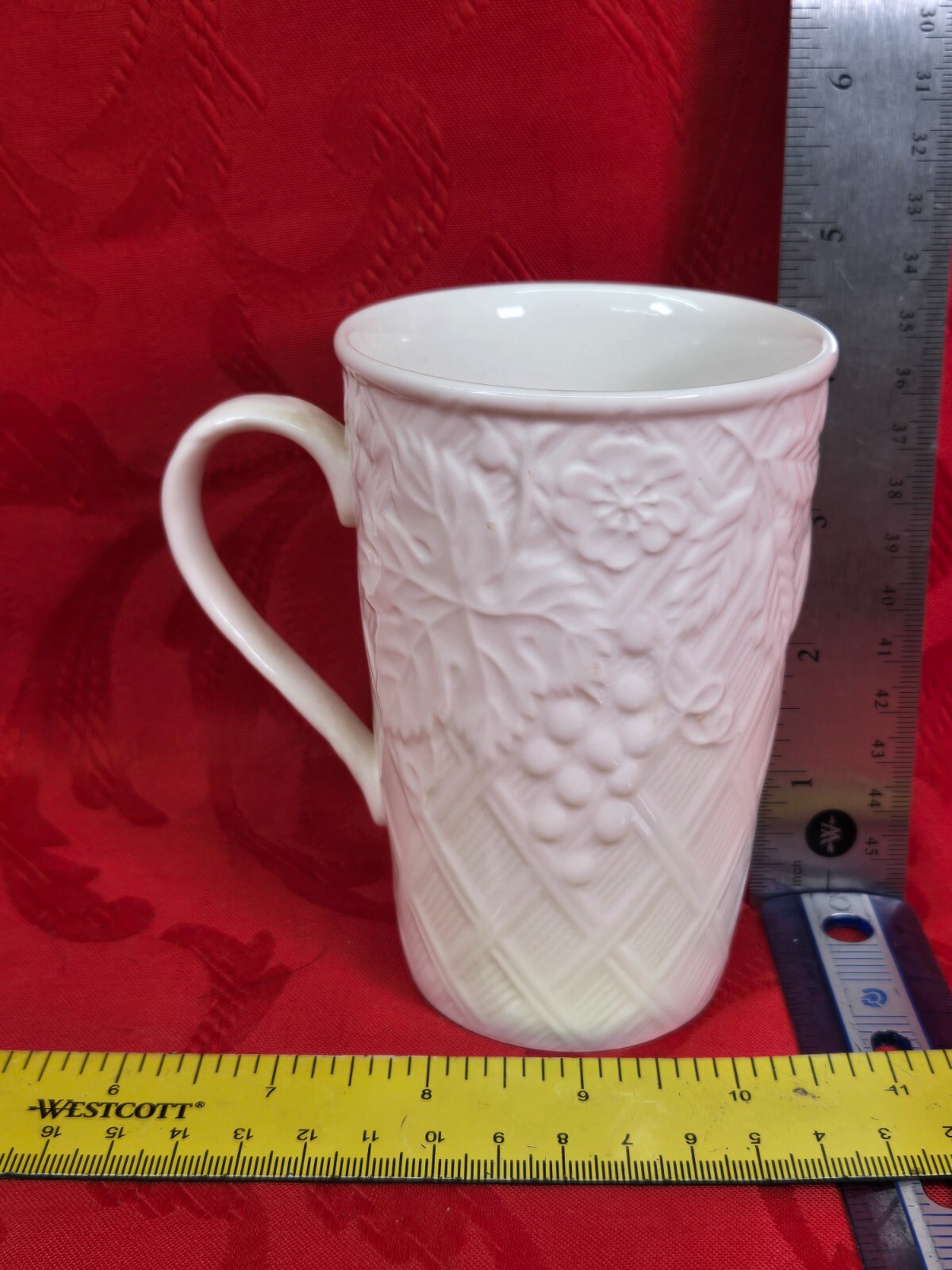 Mikasa English Countryside White Cappuccino Mug