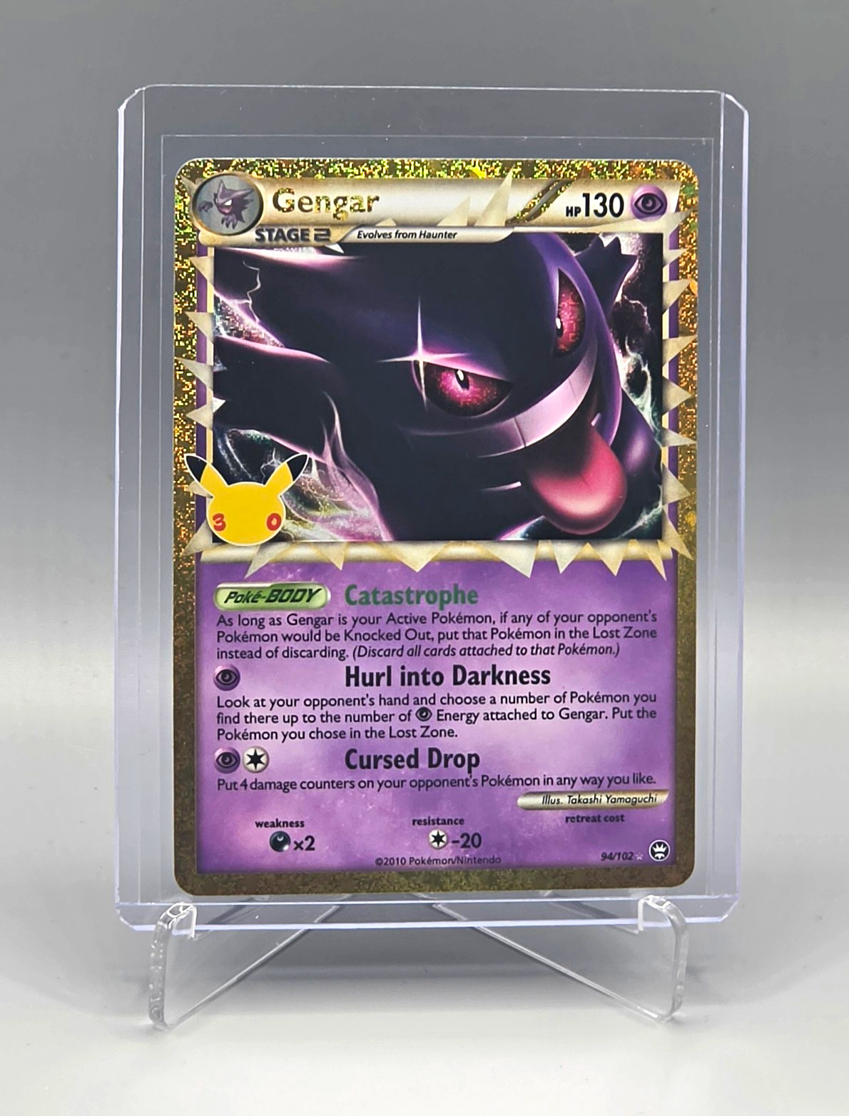 Gengar 94/102 – Pokémon TCG 30th Anniversary Classic Collection