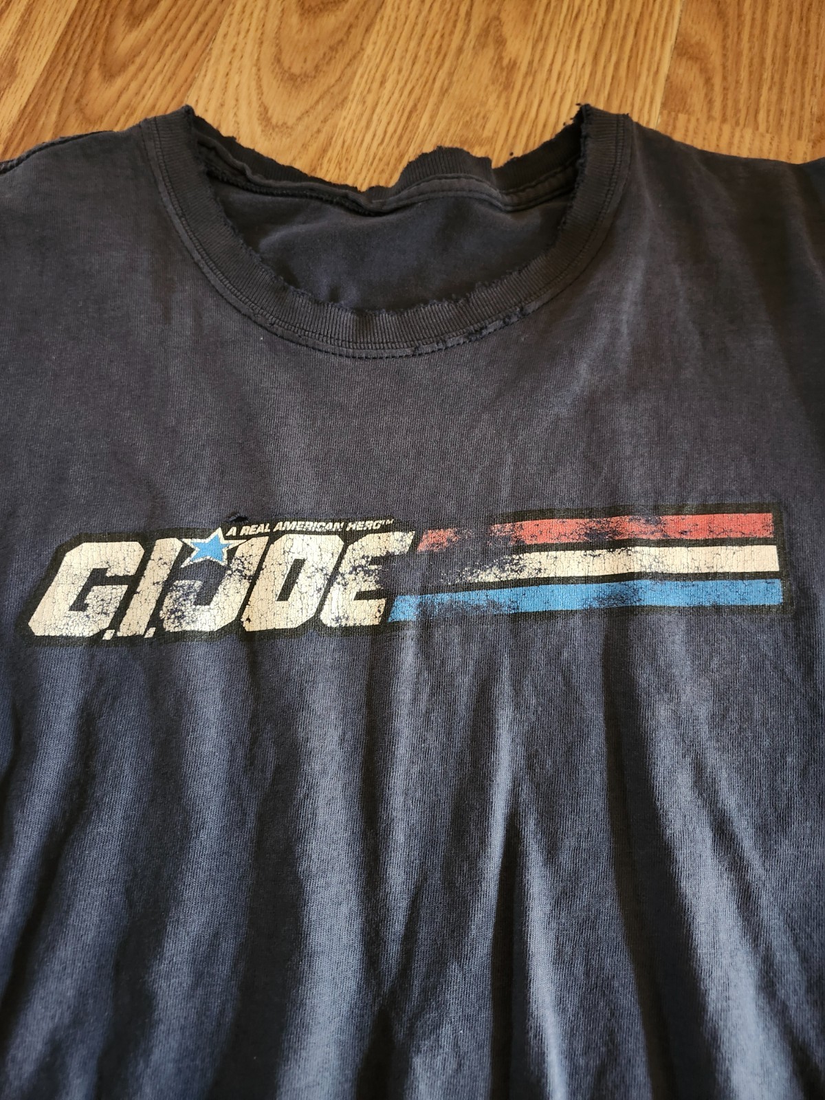 Naturally Distressed since 2009 vintage GI-JOE shirt