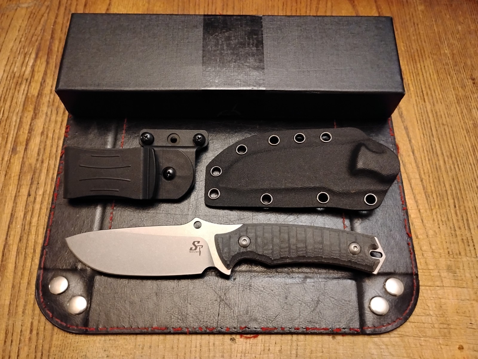 Sitivien Fixed Blade Knife 3.9 \