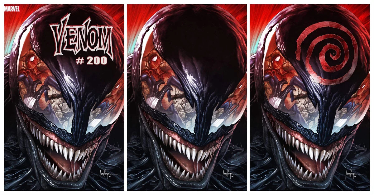 VENOM #35 200TH ISSUE MICO SUAYAN EXCLUSIVE VARIANTS SET NM