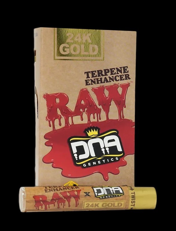 Terpene Enhancer Spray – RAW Terp Spray 5ml - Raw Terpene Spray DNA 24k Gold