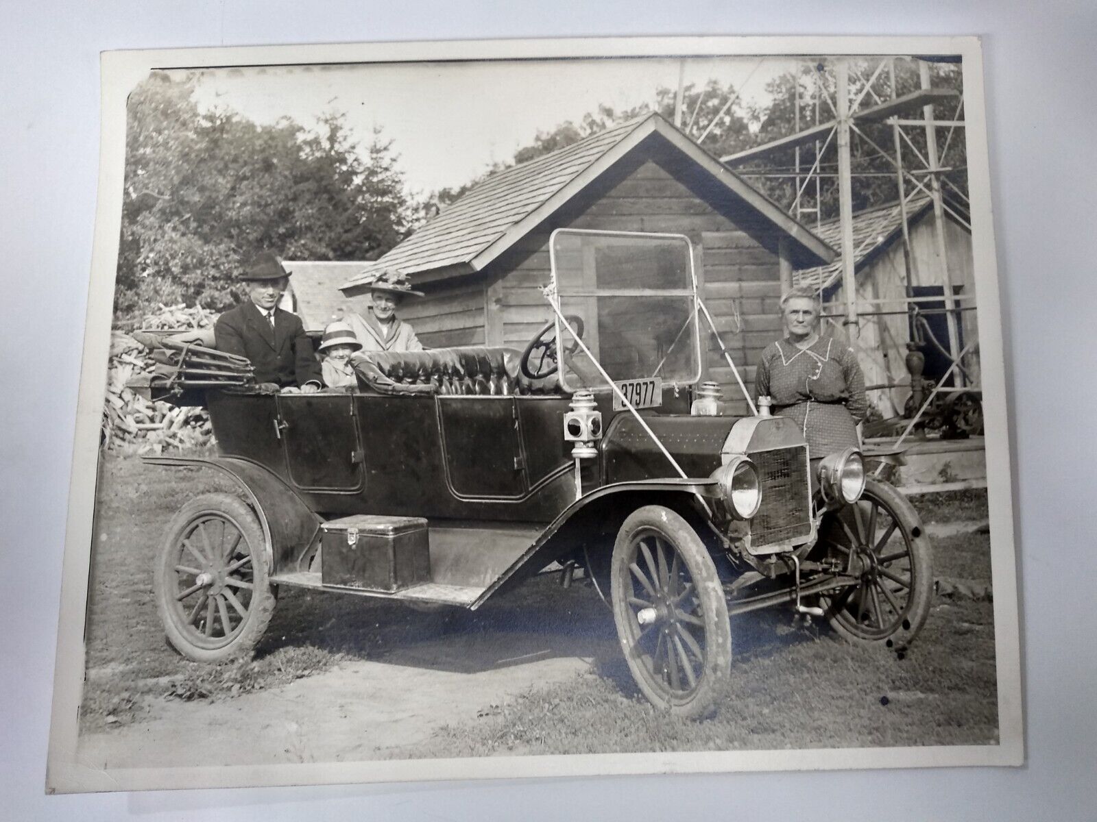 1912 FORD MODEL T Photo, Original  8x10