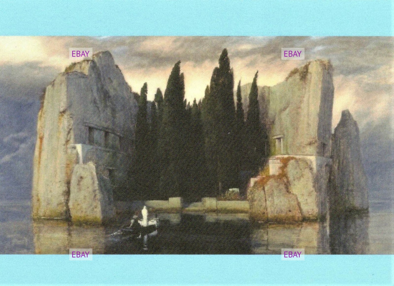 POSTCARD / Arnold BOCKLIN / Isle of the Dead, 1880