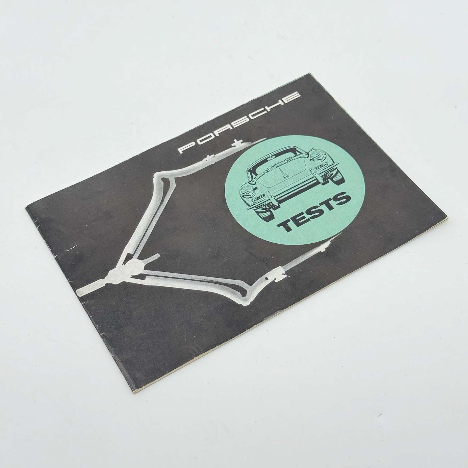 Oct. 1962 Porsche 356 B (T6) Tests Sales Brochure ORIGINAL Carrera Super 90