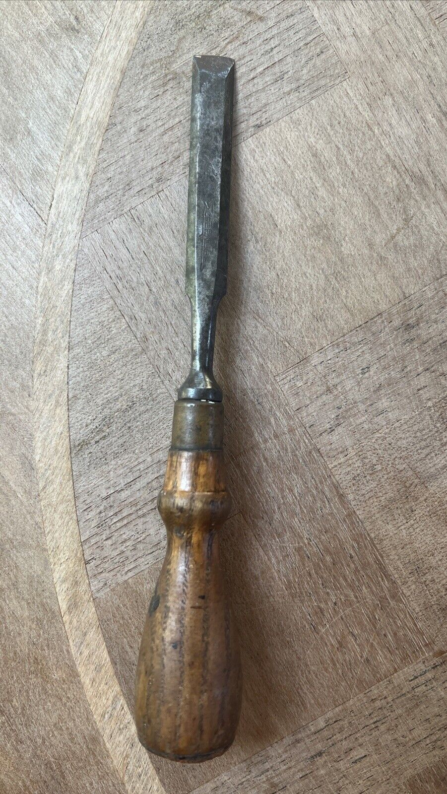 Vintage Greenlee Woodworking Chisel 1/2” Gouge Beveled Edge Made In USA