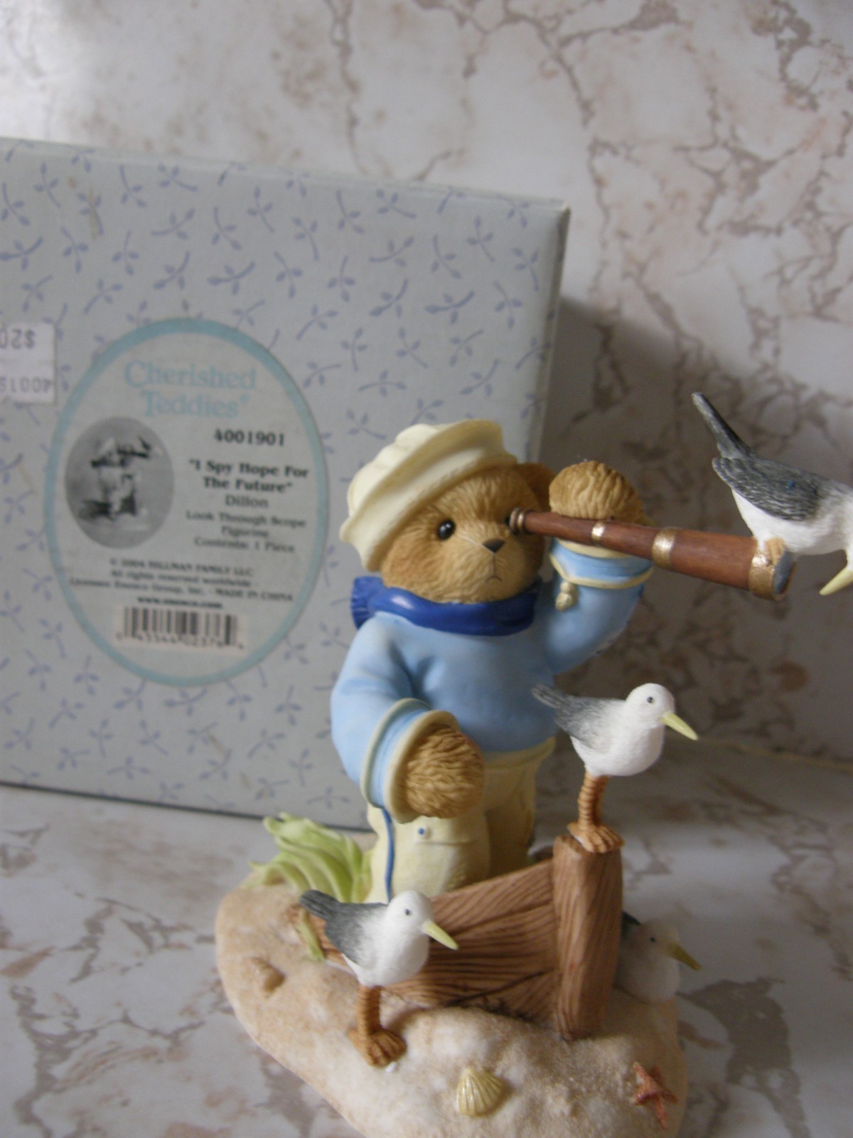 Cherished Teddies DILLON 4001901 I Spy Hope For The Future MIB