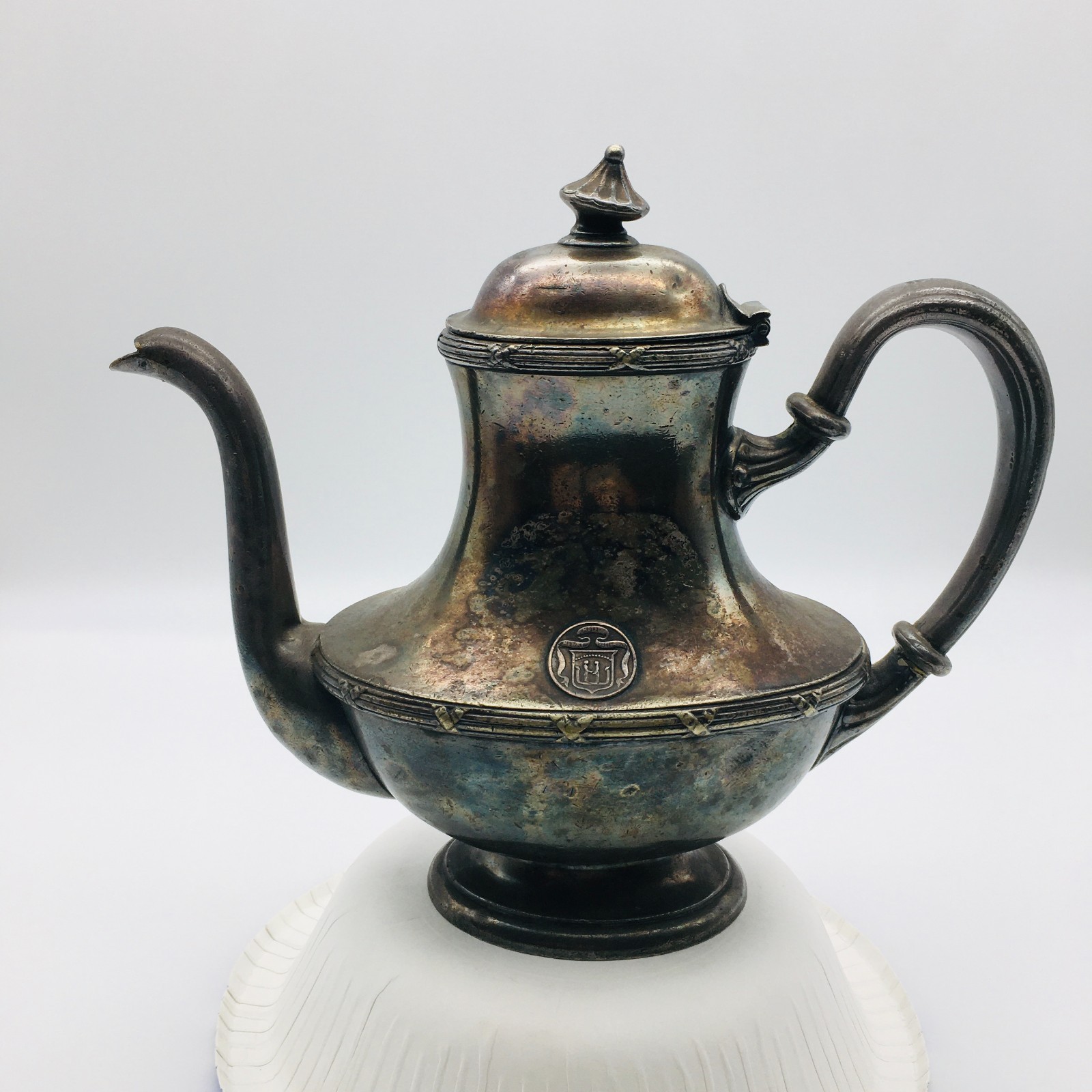 Henry Watterson Hotel Louisville Hotel Silver Teapot 1912 Rogers Brothers Silver