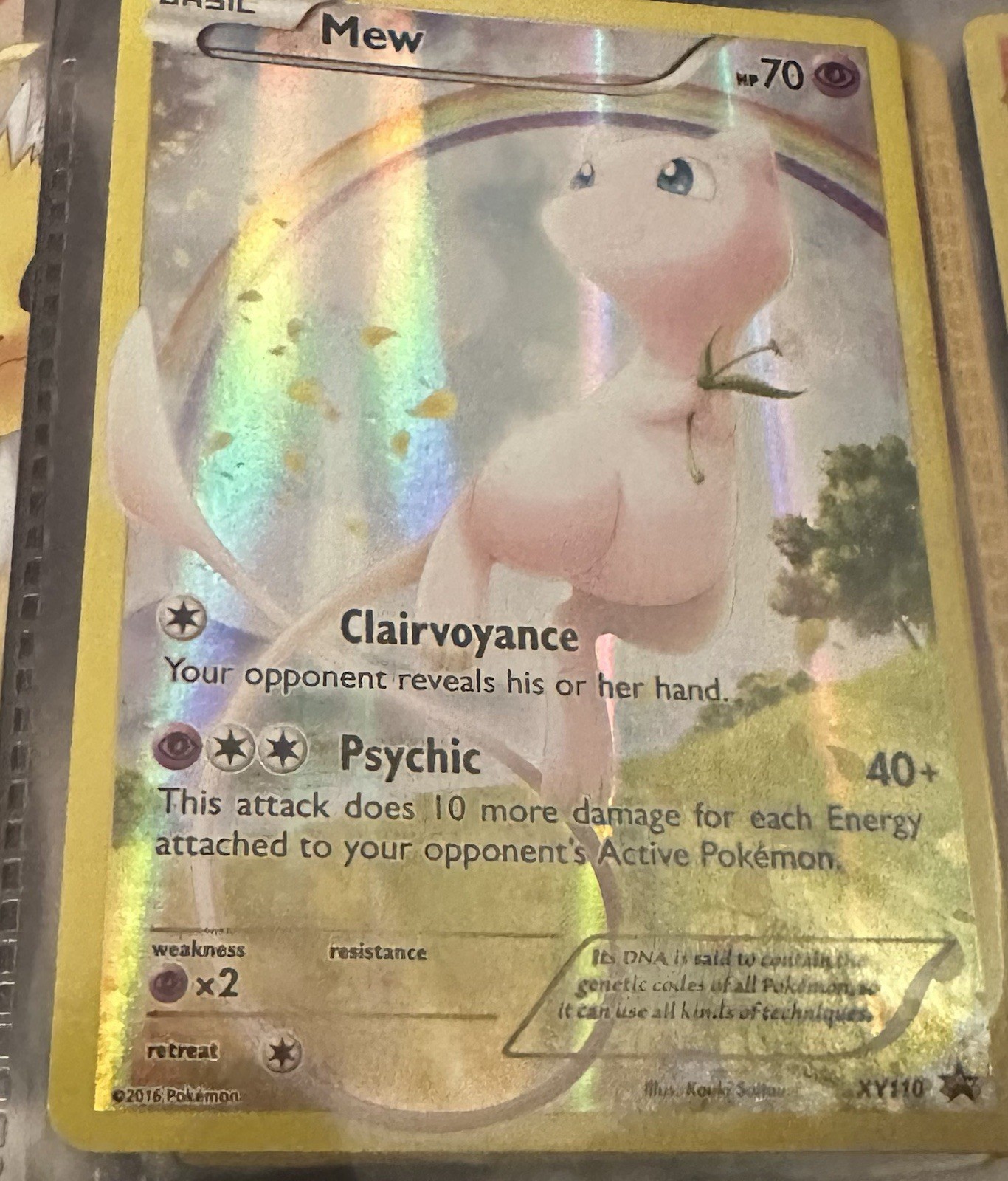 Mew XY110 XY Holo PROMO Lightly Played