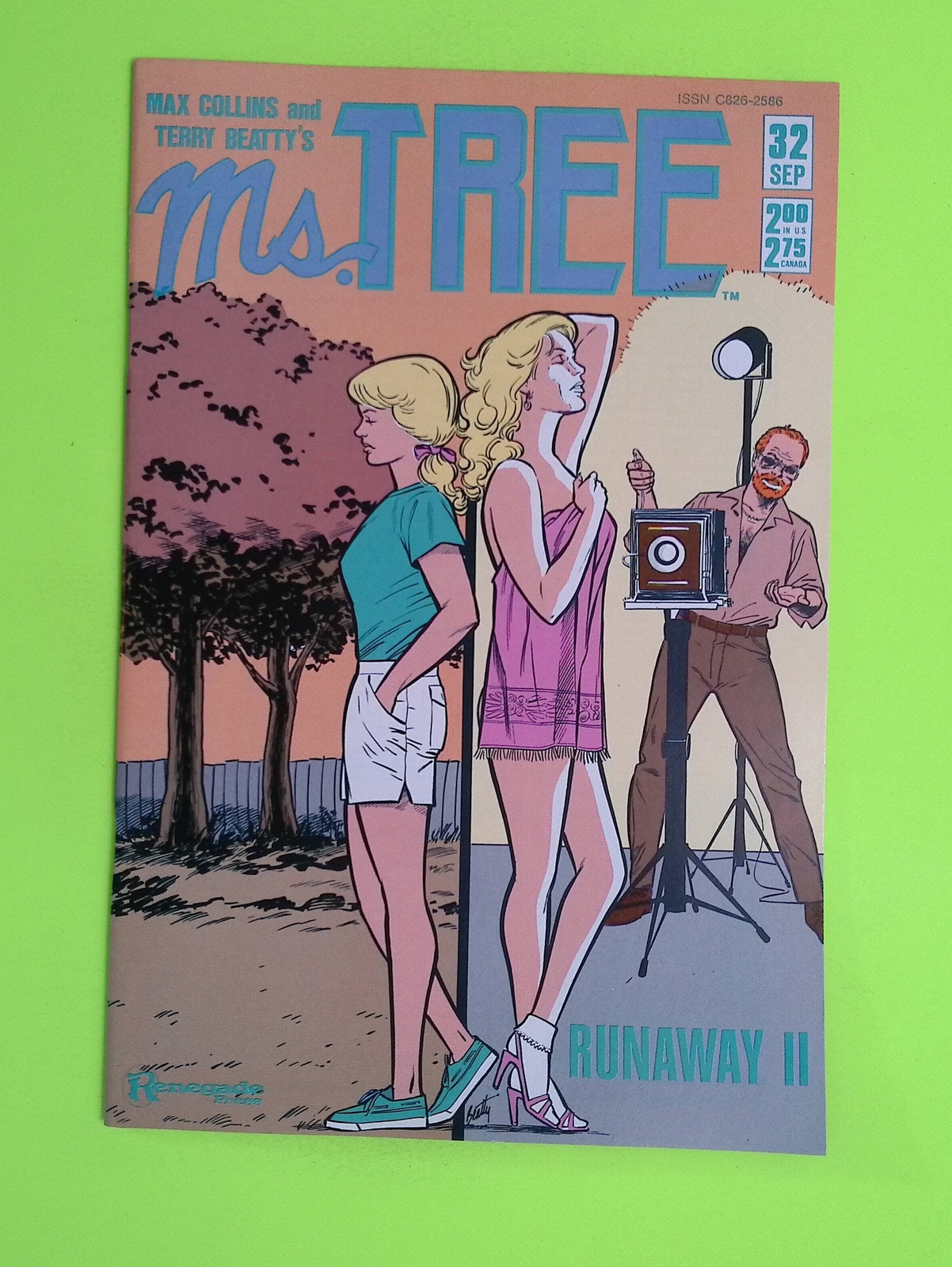 Ms. Tree #32 1986 Renegade Press 8.0 Comic Book M39-178 Ms. Tree #32 1986 Renegade Press 8.0 Comic Book M39-178