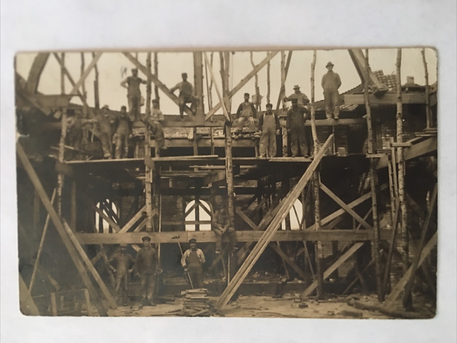 Unknown Workers Posted St. Cloud Minnesota Antique Postcard