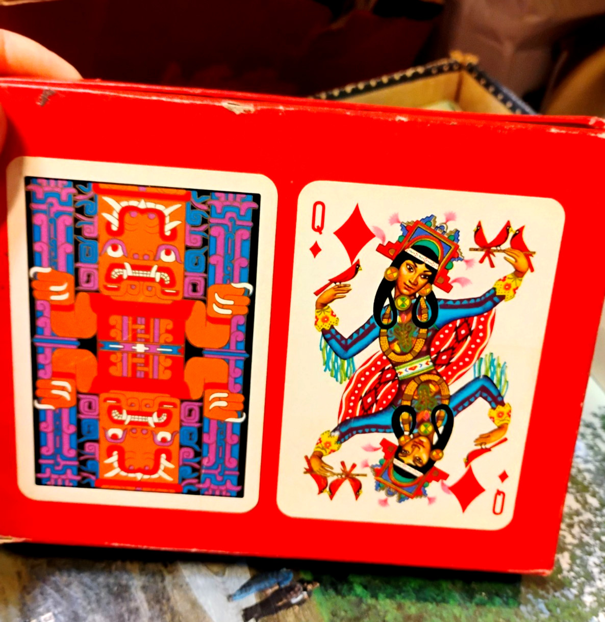 Vintage Heraclio Fournier America Playing Cards - Arts Of Pre-Columbian America Vintage Heraclio Fournier America Playing Cards - Arts Of Pre-Columbian America