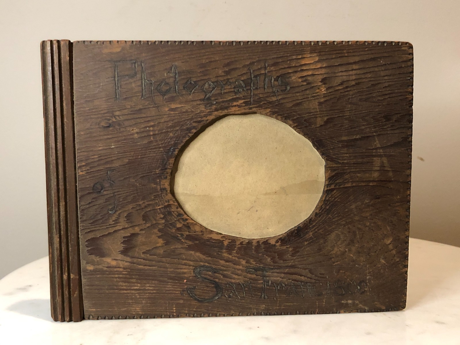 RARE R.J. Waters Photographs of San Francisco Redwood Cover - Antique