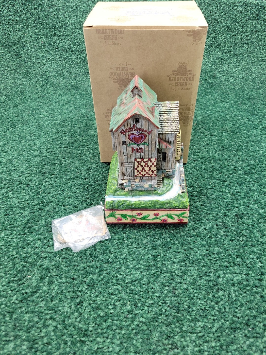 Jim Shore Heartwood Creek #0000310 2004 Village Mill Mill Figurine New W Box Jim Shore Heartwood Creek #0000310 2004 Village Mill Mill Figurine New W Box