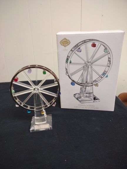Ferris Wheel Crystal Sculpture, Shannon by Godinger, Style 22456