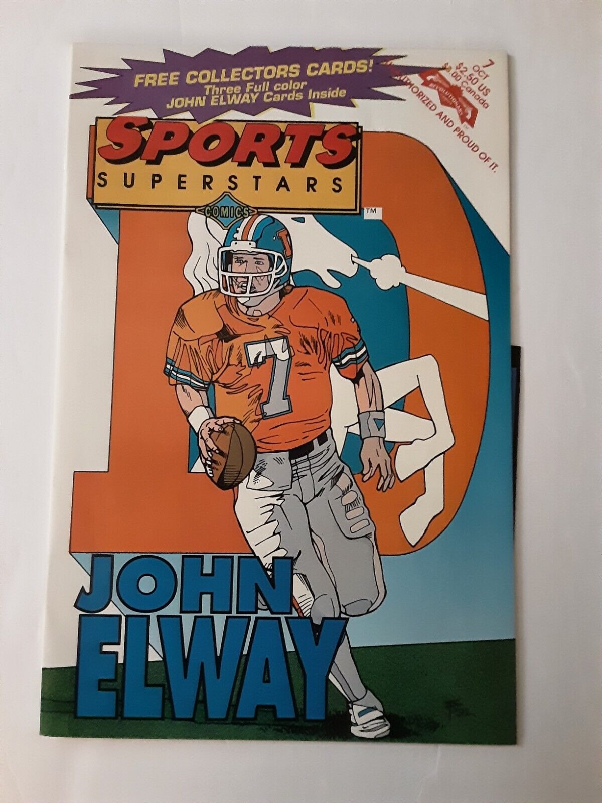 Sports Superstars Comics  John Elway