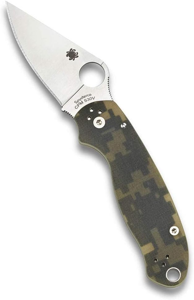 SPYDERCO PARA 3 FOLDING KNIFE DIGITAL CAMO G10 CPM-C223GPCMO Free-Shipping SPYDERCO PARA 3 FOLDING KNIFE DIGITAL CAMO G10 CPM-C223GPCMO Free-Shipping