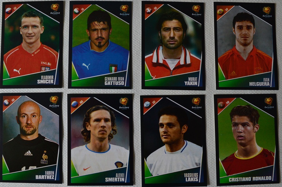Panini Euro 2004 Portugal - Choose 20 Stickers NEW