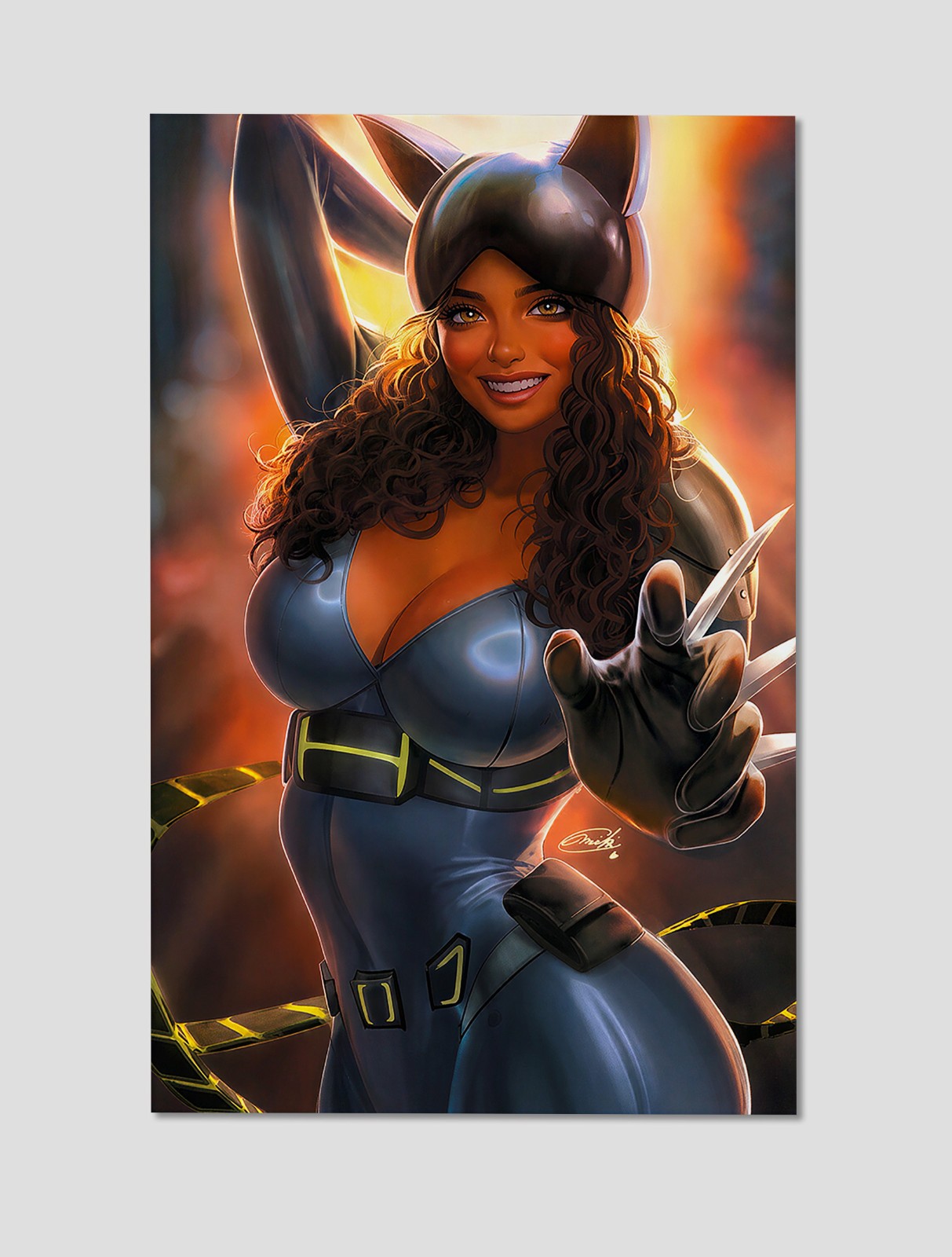 Absolute Catwoman #1 Miki Okazaki Vigilante Giclee Print Poster 11x17 DC WallArt