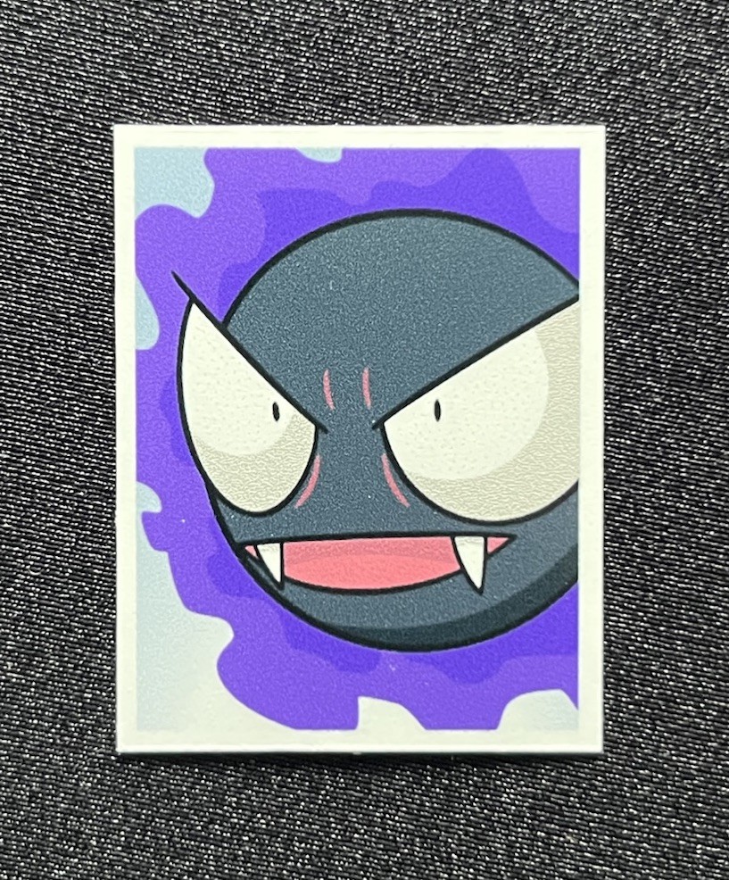 [Korea Exclusive] Gastly Pokemon Mini Passport ID Photo Sticker Collection 3