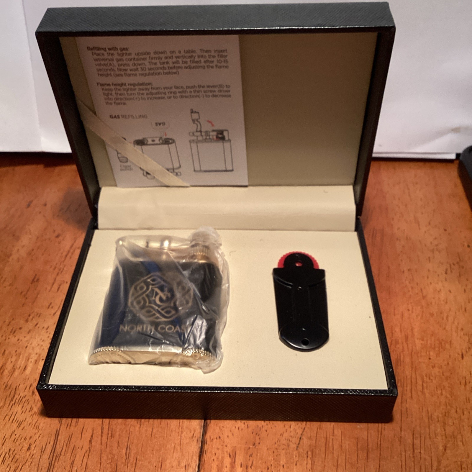 North Coast Cigar Lighter Black Band New Collectibles