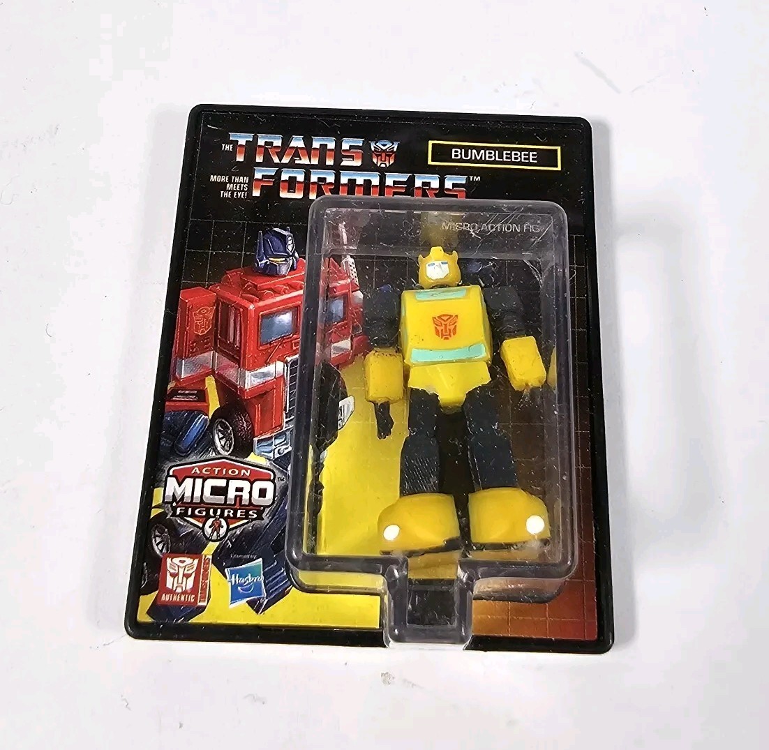 Transformers World\'s Smallest Bumblebee Micro Action Figure Miniature Toy G1