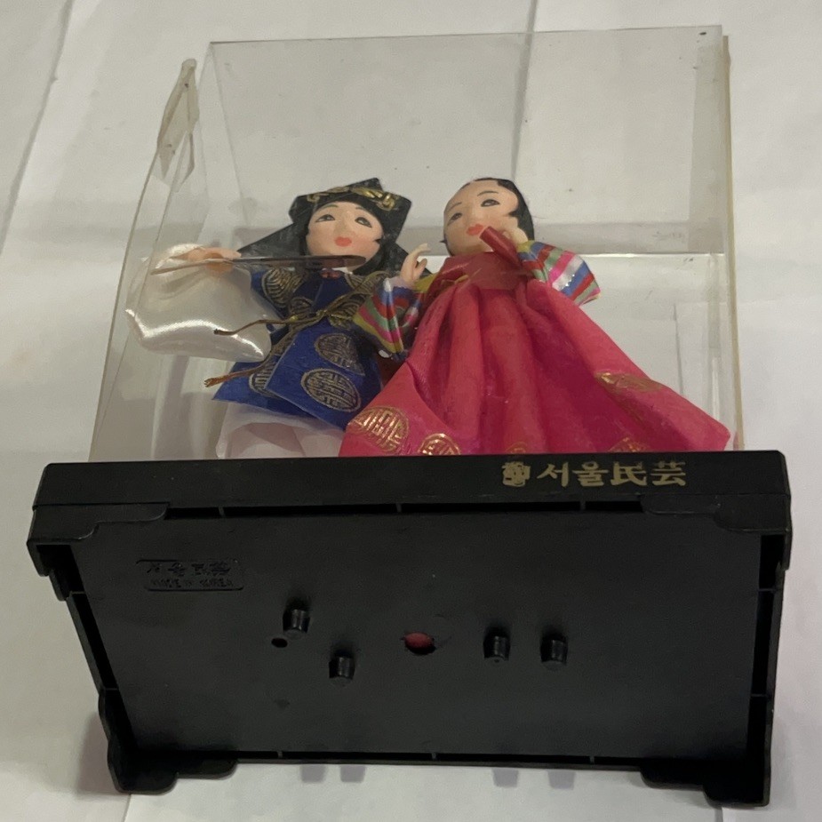 Vintage 80's 90's 2000's Korean Hanbok Dolls Kitschy Read Description