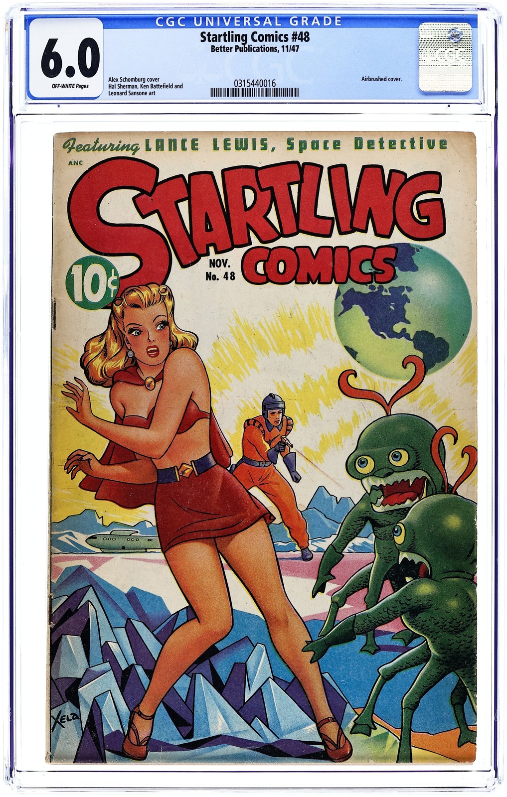 Startling Comics #48 CGC 6.0 1947 0315440016