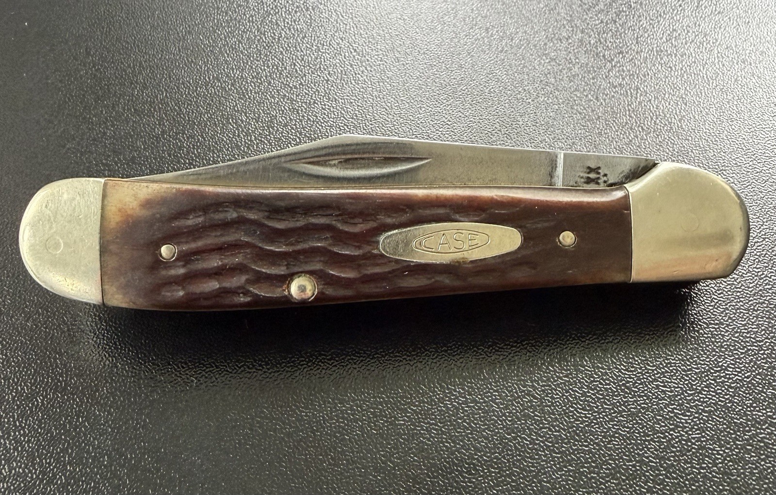 Casexx 1981 2 Blade 6249 Copperhead Vintage Pocket Knife