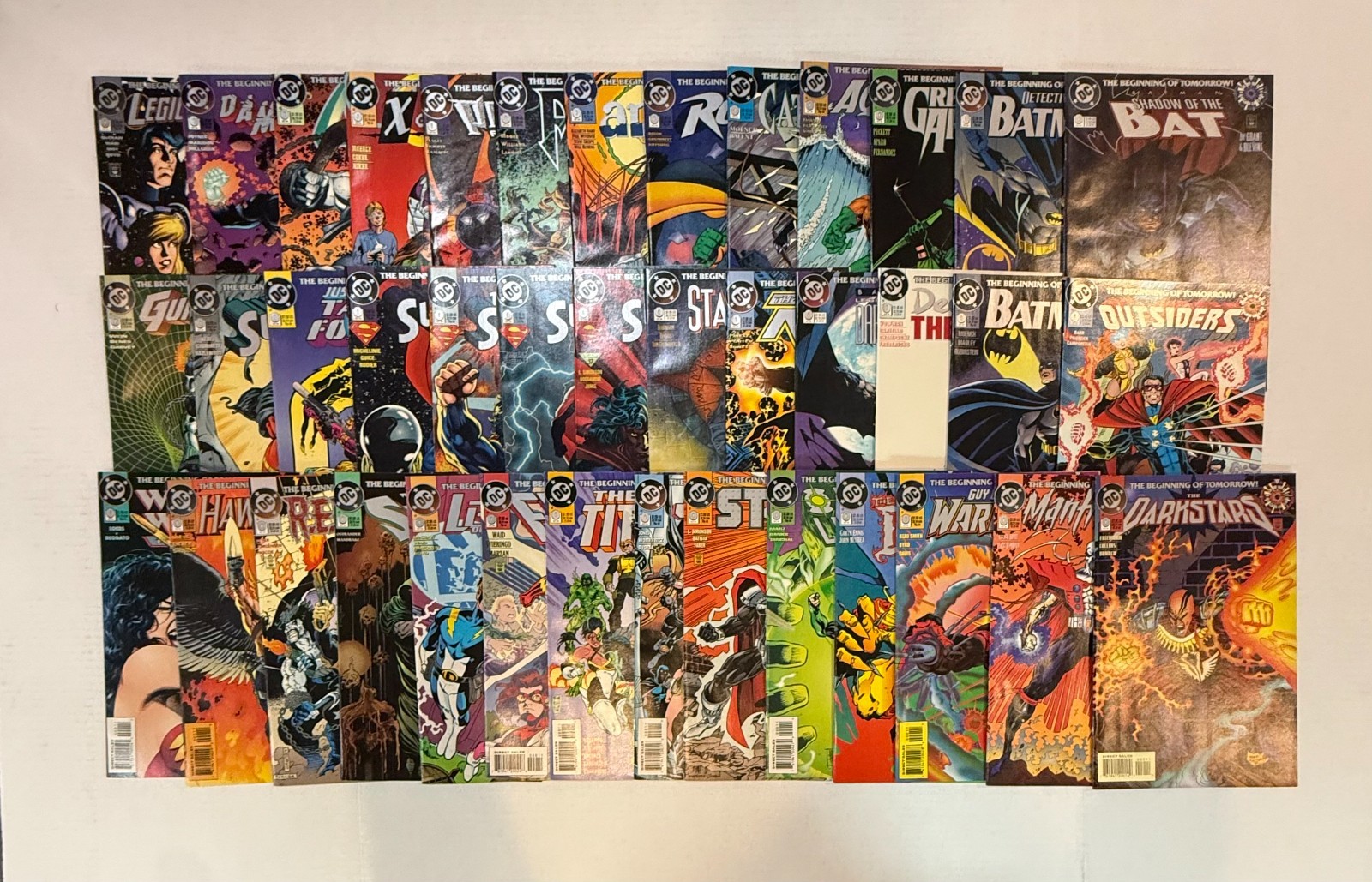 DC: Complete Set of #0 DC Books (1993) #1-40 
