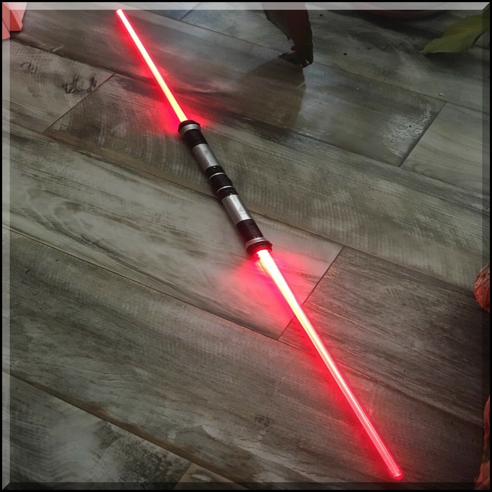 Star Wars Darth Maul Lightsaber Double Dual Staff Saber - Lot of 2 Single Sabers