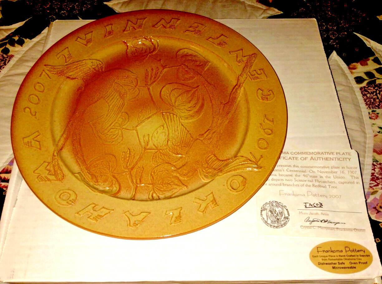 2007 FRANKOMA POTTERY BROWN 10.75\