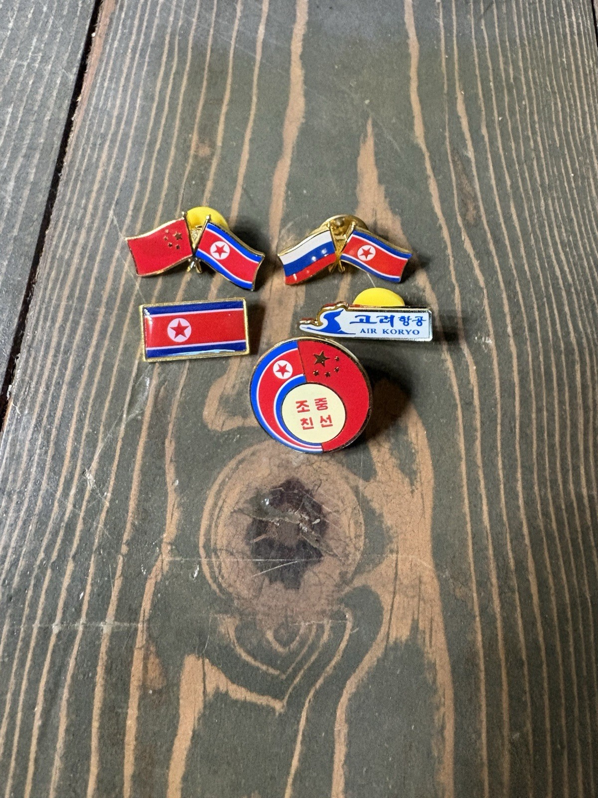 5 Authentic Rare Korean Badge/Pin lot - 5 Unique Badges 5 Authentic Rare Korean Badge/Pin lot - 5 Unique Badges