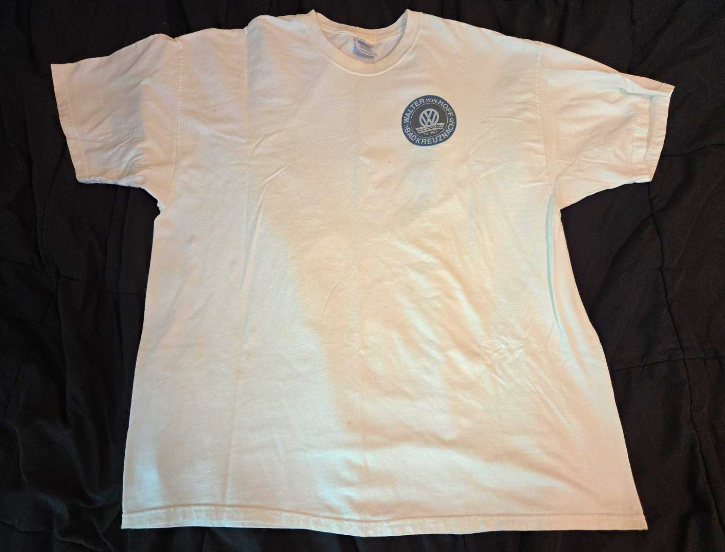 Vintage Y2K Volkswagen VW Walter von Hoff Bad Kreuznach Hanes XXL T-Shirt