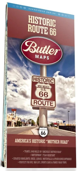 Historic Route 66 Map - RT 66 Experience Series Map