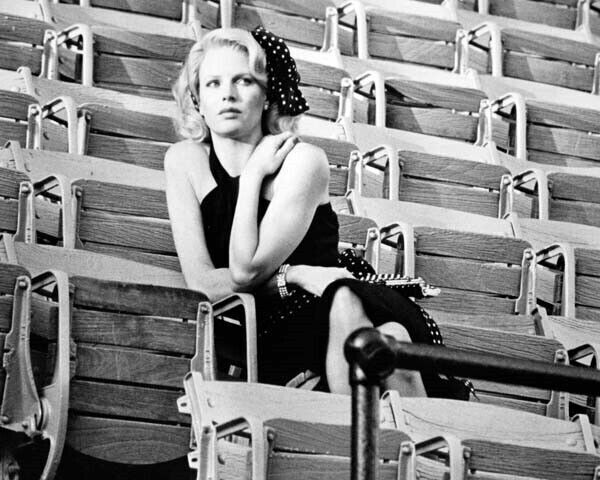 Kim Basinger sits in stands from The Natural 24x36 inch poster